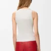 Anagram Tank Top in Stretch Viscose