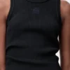 Anagram Tank Top in Stretch Viscose