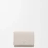 Anagram Trifold Wallet in Pebble Grained Calfskin