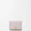 Anagram Trifold Wallet in Pebble Grained Calfskin