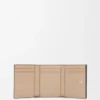 Anagram Trifold Wallet in Pebble Grained Calfskin