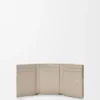 Anagram Trifold Wallet in Pebble Grained Calfskin Anagram Trifold Wallet in Pebble Grained Calfskin