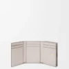 Anagram Trifold Wallet in Pebble Grained Calfskin