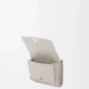 Anagram Trifold Wallet in Pebble Grained Calfskin