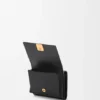 Anagram Trifold Wallet in Pebble Grained Calfskin