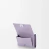 Anagram Trifold Wallet in Pebble Grained Calfskin