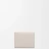 Anagram Trifold Wallet in Pebble Grained Calfskin