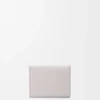 Anagram Trifold Wallet in Pebble Grained Calfskin