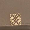 Anagram Trifold Wallet in Pebble Grained Calfskin Anagram Trifold Wallet in Pebble Grained Calfskin