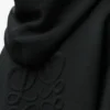 Anagram Zip-Up Hoodie in Wool