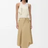 Asymmetric Skirt in Cotton Asymmetric Skirt in Cotton