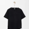 Asymmetric T-Shirt in Cotton Blend