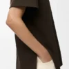 Asymmetric T-Shirt in Cotton Blend