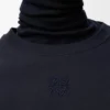 Asymmetric T-Shirt in Cotton Blend