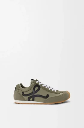 Ballet Runner 2.0 In Nylon and Suede