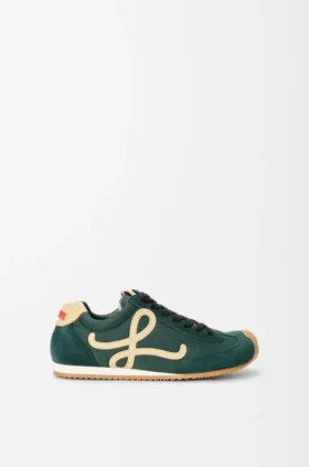 Ballet Runner 2.0 In Nylon and Suede