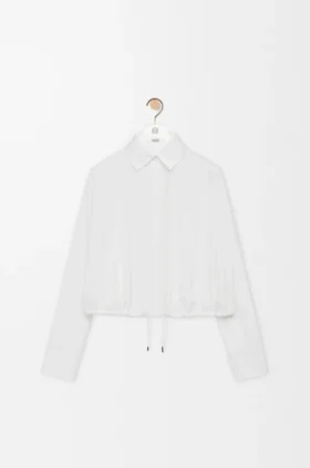 Balloon Shirt in Silk