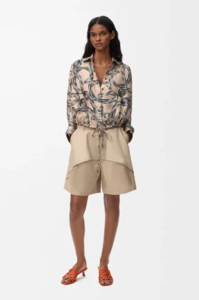 Balloon Shirt in Silk