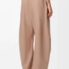 Barrel Trousers in Nappa Lambskin
