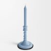Base for wax candleholder