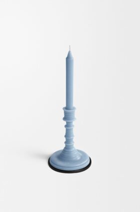 Base for wax candleholder