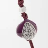 Beaded Fig Charm