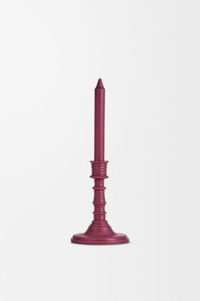 Beetroot wax candleholder Beetroot wax candleholder