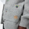 Belted Cardigan in Wool