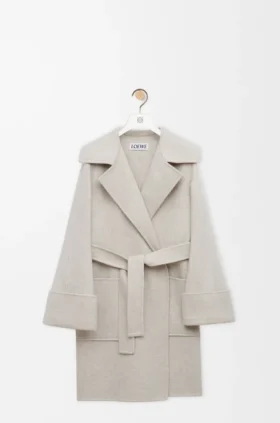Belted Coat in Cashmere
