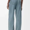 Belted Jeans in Denim Belted Jeans in Denim