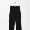 Belted Trousers in Wool