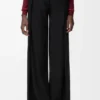 Belted Trousers in Wool