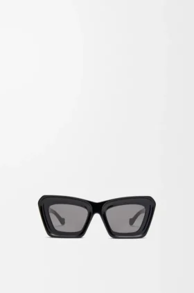 Beveled Cateye Sunglasses