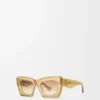 Beveled Cateye Sunglasses