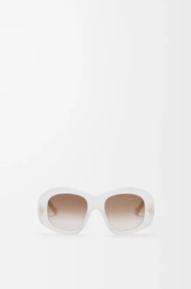Beveled Pentagon Sunglasses