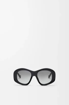 Beveled Pentagon Sunglasses