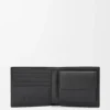 Bifold Coin Wallet in Soft Grained Calfskin