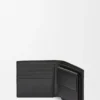 Bifold Coin Wallet in Soft Grained Calfskin