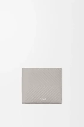 Bifold Wallet in Textured Classic Calfskin