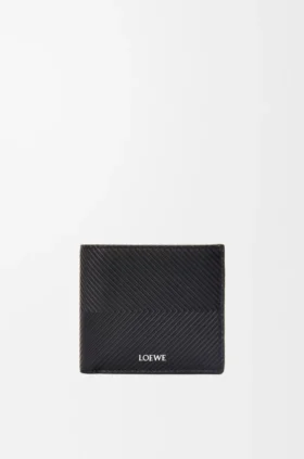 Bifold Wallet in Textured Classic Calfskin