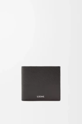 Bifold Wallet in Textured Classic Calfskin