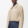Biker Jacket in Nappa Lambskin