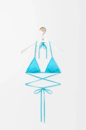 Bikini Top in Technical Jersey