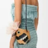 Bird Bag in Iraca Palm and Calfskin
