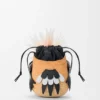Bird Bag in Iraca Palm and Calfskin