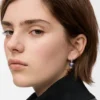 Blueberry Earrings in Sterling Silver and Pearl