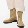 Bobby Boot in Waxed Split Calfskin