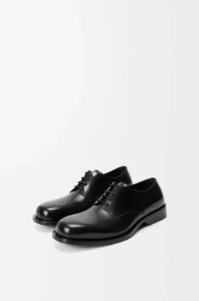 Bobine Derby in Brushed Calfskin