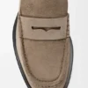 Bobine Loafer in Suede Calfskin