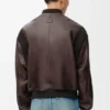 Bomber Jacket in Nappa Lambskin